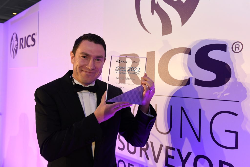 Scott Moore Wins Prestigious RICS Young Surveyor of the Year Awards