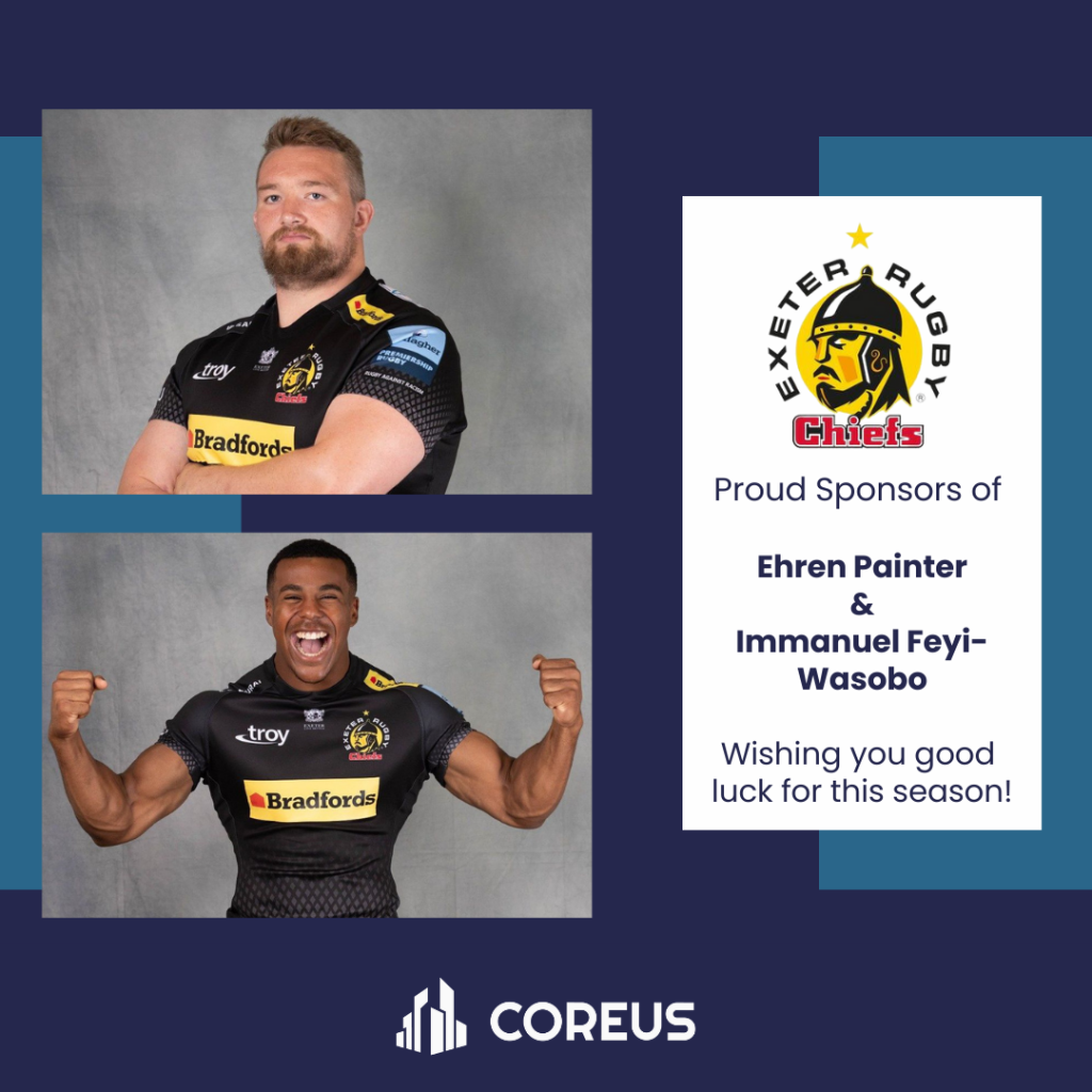 Coreus Supports Exeter Chiefs Rising Stars